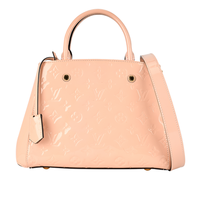 Montaigne BB, &pound;695, Handbags, Pink, Patent Leather, Front view